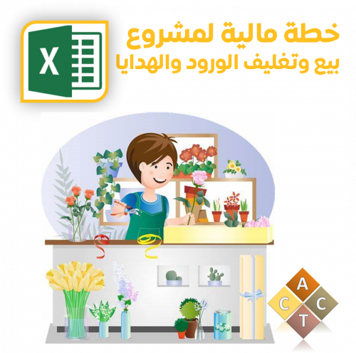 خطة مالية لمشروع محل ورود وتغليف هدايا