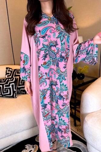 جلابية زهري مبتكرة قصة مغربي شعبي