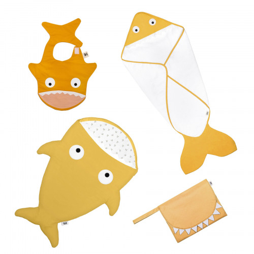Shark Set - Mustard