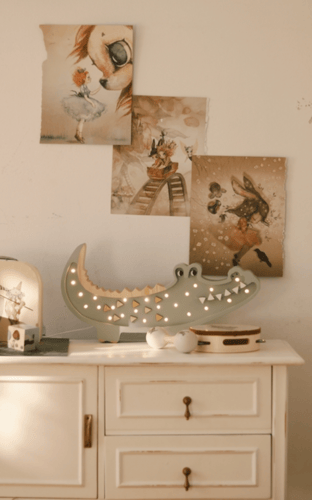 Crocodile Lamp