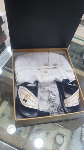 ثوب اطفال مذهب جوده عاليه