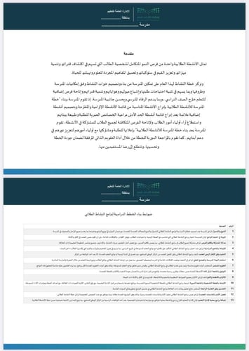خطة النشاط الصفي الفصل الثاني للصفوف الأولية - نمو...
