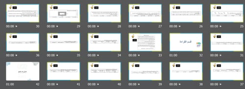 ورشة عمل للطلبة عن اختبار نافس ثالث متوسط