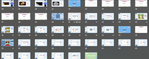 بوربوينت مسابقات لتفعيل حصص الانتظار