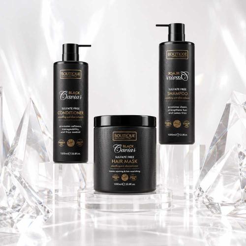 باقة الكافيار الأسود للعناية بالشعر