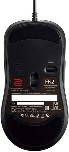 ماوس الألعاب BenQ Zowie FK2 - تصميم متماثل ودقة 32...