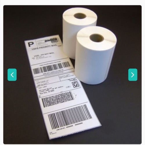 رول مقاس 15*10 سم 500 ورقه لاصقه