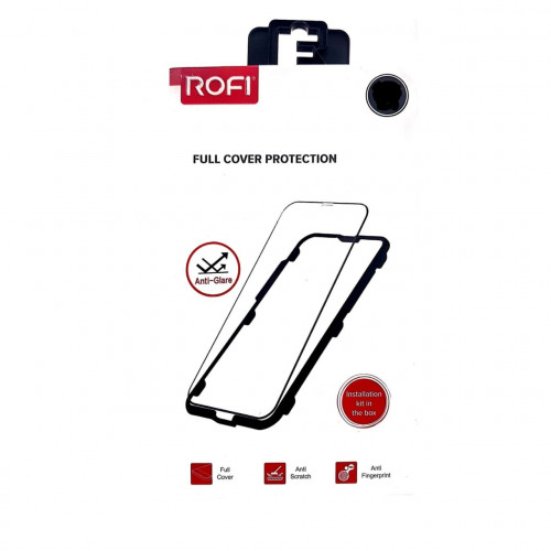 حماية ايفون 8/7 /SE اطار اسود ماركة روفي ROFI لقاف...