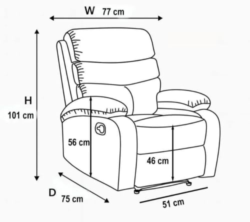 كرسي استرخاء مخمل ثابت فاخر مع مسند قدم وحامل أكوا...