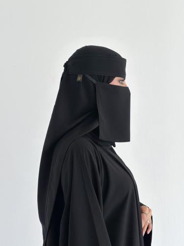 نقاب قصير مطاط مائل - 1001