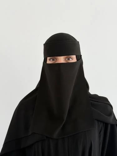 نقاب طويل مطاط مستقيم - 1015