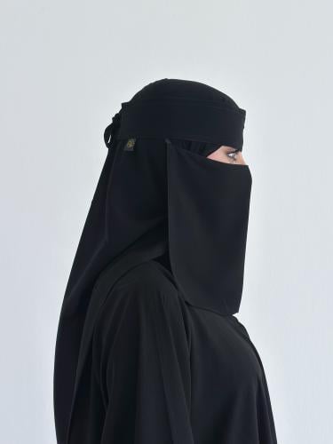 نقاب وسط مطاط قصير - 1007