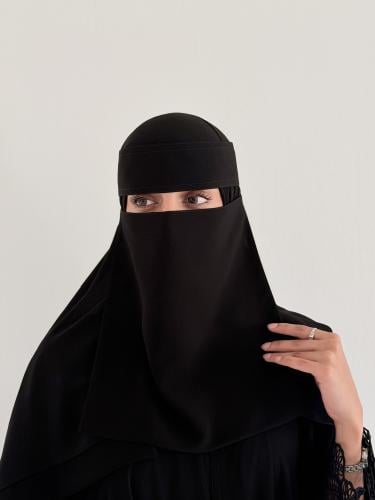 نقاب طويل مطاط مائل - 1016