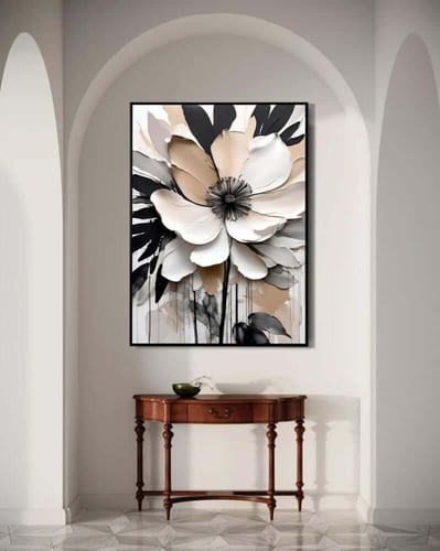 لوحة كانفس فن تجريدي (طباعة)