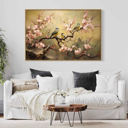 لوحة كانفس فن تجريدي (طباعة)