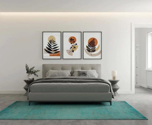 لوحة فنية كانفس ثلاثية (طباعة)