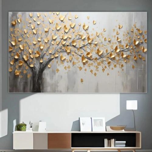 لوحة كانفس فن تجريدي (طباعة)