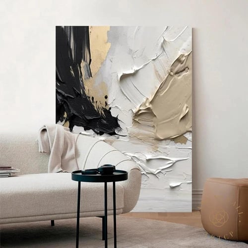 لوحة كانفس فن تجريدي (طباعة)