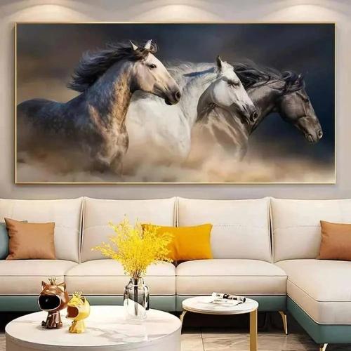 لوحات فنية للخيل (طباعة)