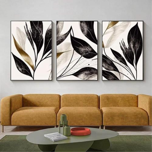 لوحة كانفس فنية ثلاثية (طباعة)