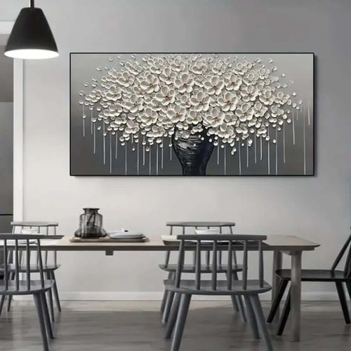 لوحة كانفس فن تجريدي (طباعة)