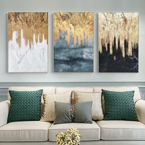 لوحة فنية كانفس ثلاثية (طباعة)