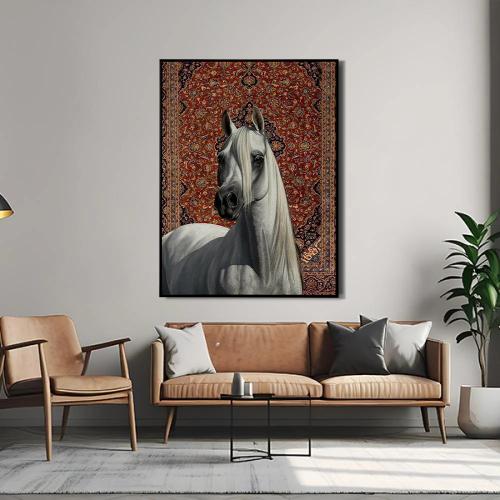 لوحة كانفس فنية للسجاد (طباعة)