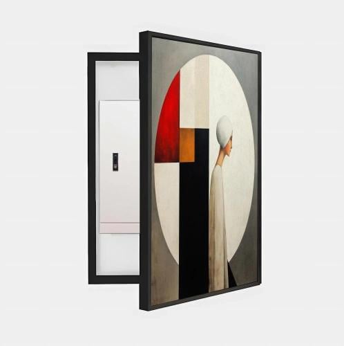 لوحات كانفس - لتغطية طبلون الكهرباء (طباعة)