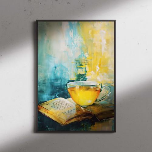 لوحة فنية كانفس بتصميم ثلاثي الأبعاد (طباعة)