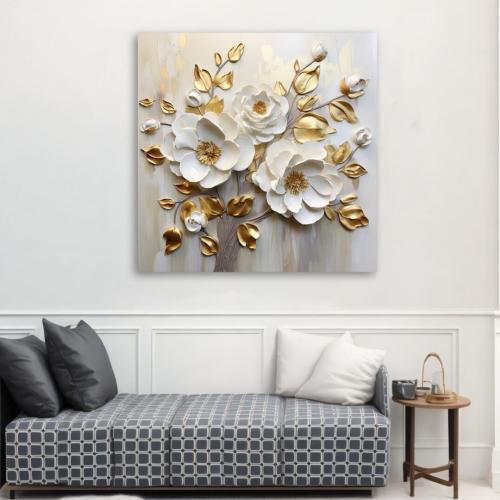 لوحة كانفس فن تجريدي (طباعة)