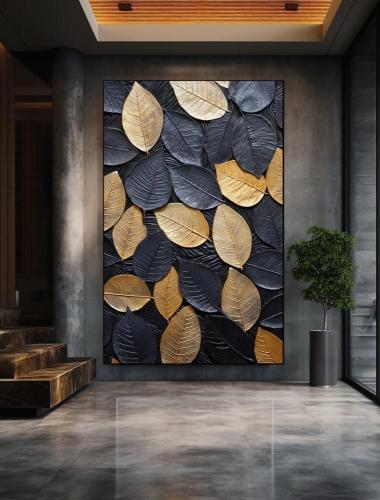 لوحة كانفس فن تجريدي (طباعة)