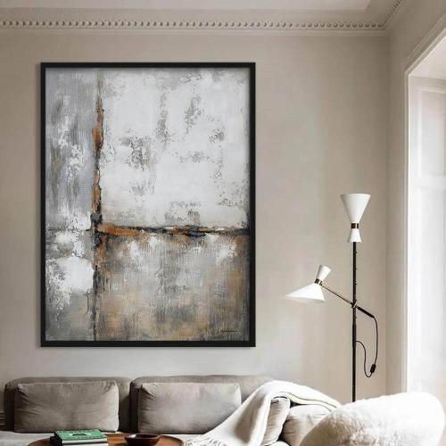 لوحة كانفس فن تجريدي (طباعة)