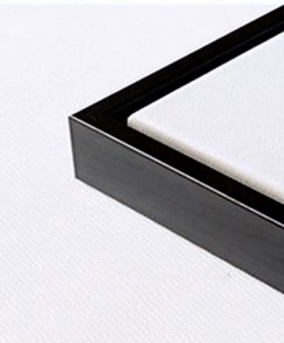 لوحة كانفس فن تجريدي (يدوي + طباعة)