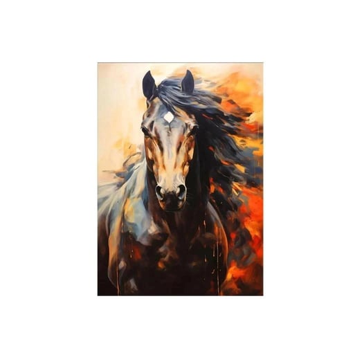 لوحات فنية كانفس للخيل (طباعة)