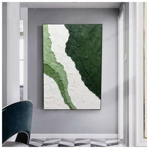 لوحة كانفس فن تجريدي (يدوي)