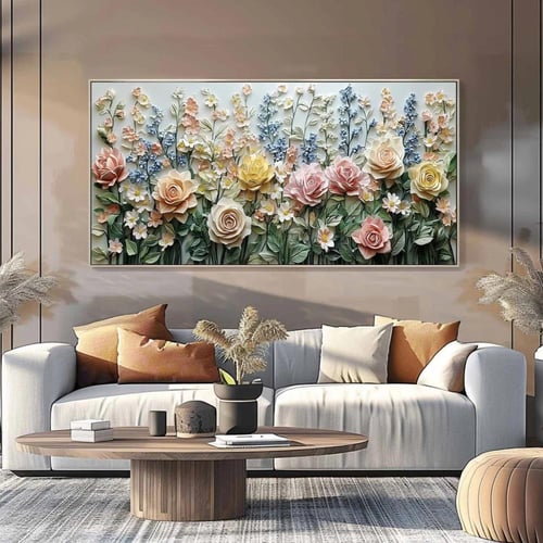 لوحة فن تجريدي (طباعة)