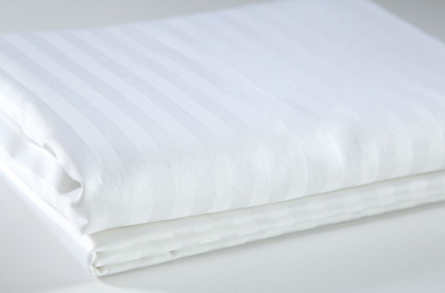 غطاء سرير (ملاءة-شرشف) مفرد أبيض بريميوم 210×280 س...