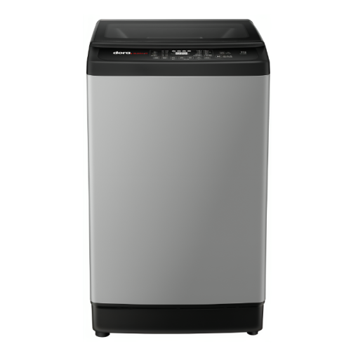 غسالة اوتوماتيك علوية دورا اليجانت 9 كيلو – فضي