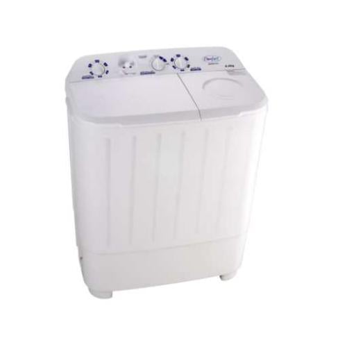 غسالة ملابس كمفورت حوضين 6 كيلو – أبيض