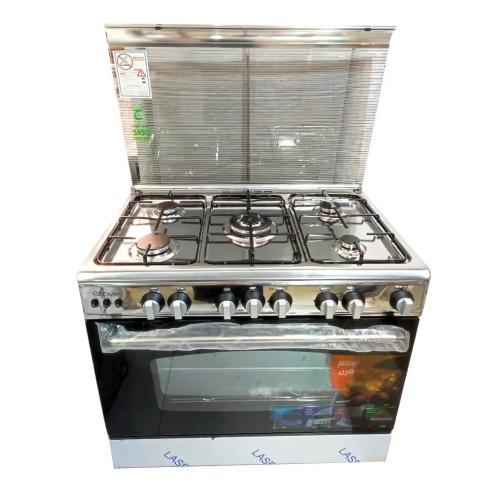 فرن ستوف خمس عيون 90×60 – ستيل