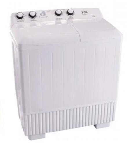 غسالة حوضين - تي سي ال - 12 كيلو - TWT120-X7001