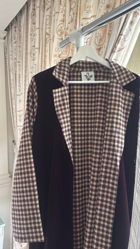 Maroon Soft Blazer Velour