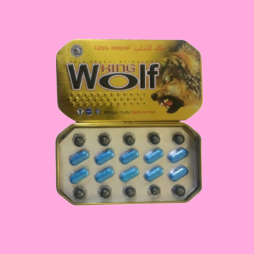 كبسولات ملك الذئاب للرجال King wolf