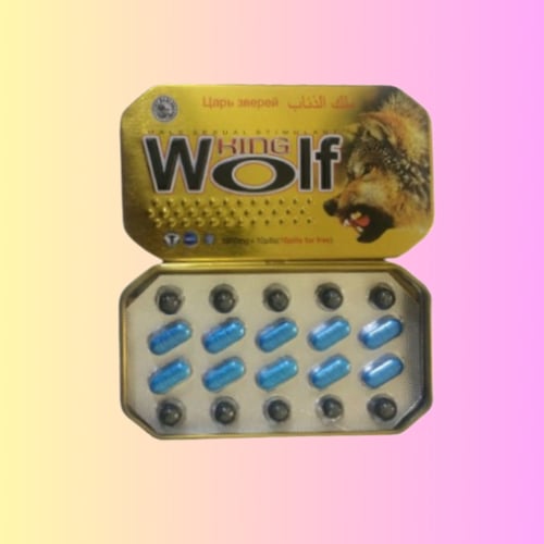 كبسولات ملك الذئاب للرجال King wolf