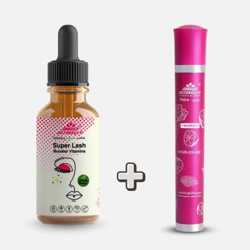 عرض سيروم الرموش + سيروم شيرو