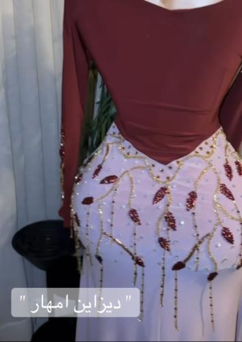 فستان الملكه قصه شك يدوي
