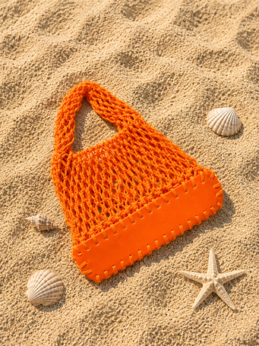Macrame Beach Tote Bag
