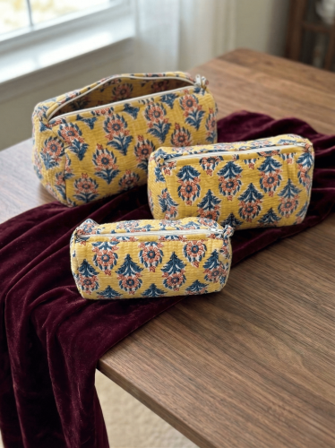 Set of quilted bags: 10