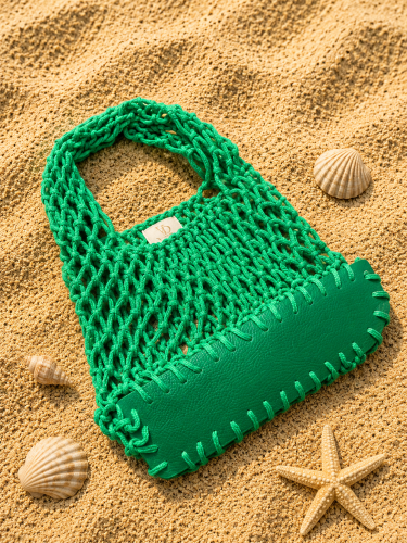 Macrame Beach Tote Bag العربية English ر.س اختر تص...