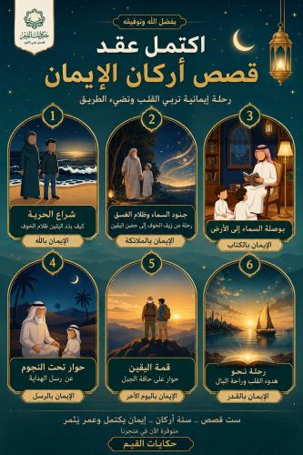 باقة قصص أركان الإيمان
